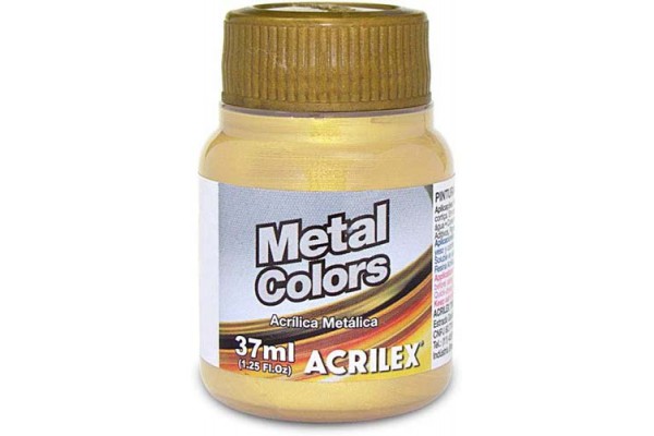 TINTA ACRILICA METAL COLORS 37ML ACRILEX OURO